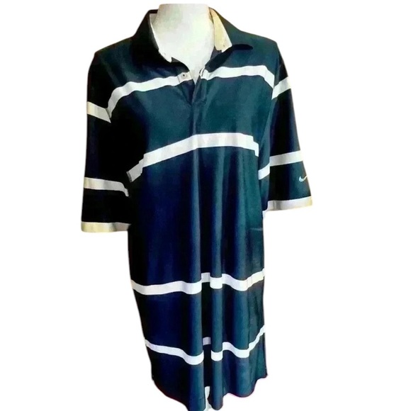 Nike Golf Task Performance Dry Fit shirt. Large. NWOT. Exc cond. vented mens - Picture 1 of 8